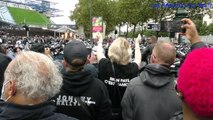 Johnny Hallyday - Inauguration à Paris de l'esplanade Johnny Hallyday à Bercy