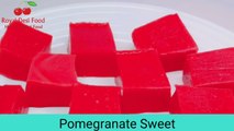 Pomegranate Sweet by Royal Desi Food | 15 minute recipes | Easy Sweets