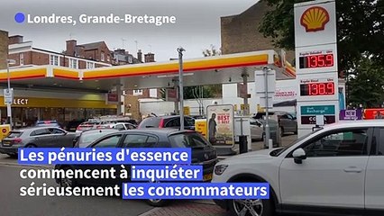 Royaume-Uni: les pénuries d'essence inquiètent les Britanniques