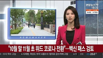 "10월말 11월초 단계적 일상회복 전환"…백신패스 검토