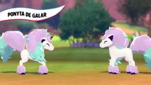 Espada e escudo Pokemon: ponyta trailer de Galar