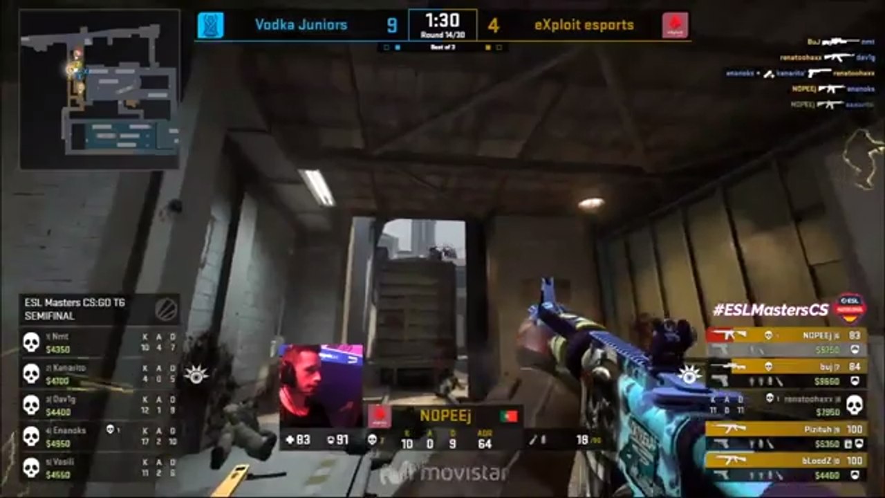 Las 9 mejores jugadas San Miguel del ESL Masters CS:GO