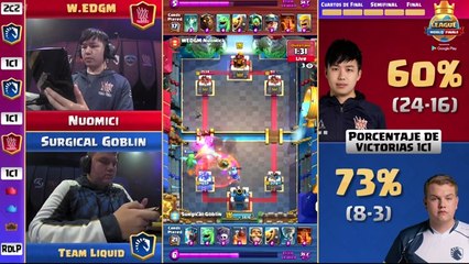 Las 9 jugadas San Miguel de la gran final de Clash Royale