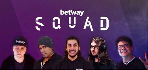 Betway apresenta Baiano, Sheviii2K, Esa, AXT e Daniels como novos embaixadores
