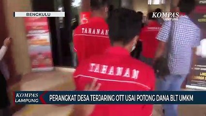 Perangkat Desa Terjaring OTT Usai Potong Dana BLT UMKM