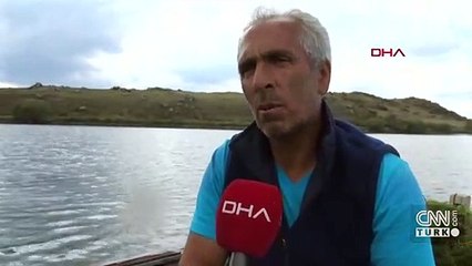 Kuraklık Çıldır Gölü'nü de vurdu