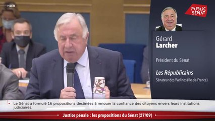 Descargar video: Justice pénale : les propositions du Sénat  - Les matins du Sénat (28/09/2021)