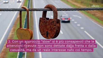 6 lati positivi dello slow dating per trovare l'amore