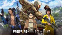 Free Fire x Attack on Titan: Domínio dos Titãs traz novos modos e recompensas