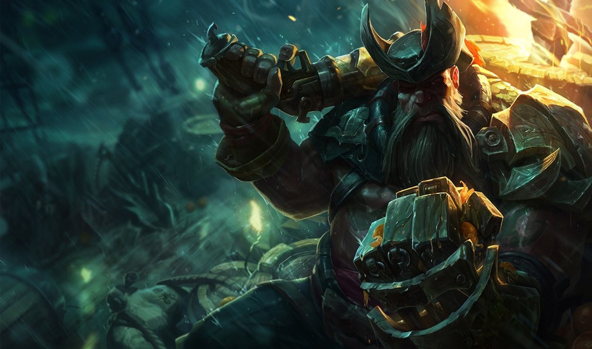Todas as skins de Gangplank
