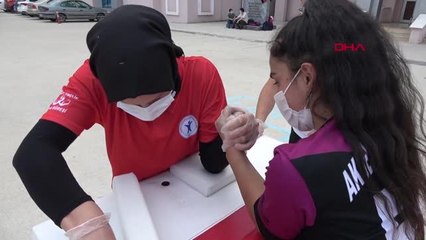 SPOR Bileğine güvenen Esma'nın hedefi dünya şampiyonluğu