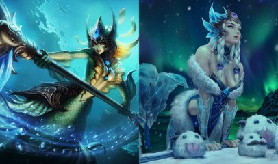 LoL: Conceito de skin Nami Inverno Mágico tinha que virar realidade