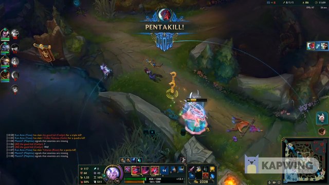 LoL: Yone y la maravillosa jugada de la Pentakill al minuto 10 con un objeto comprado