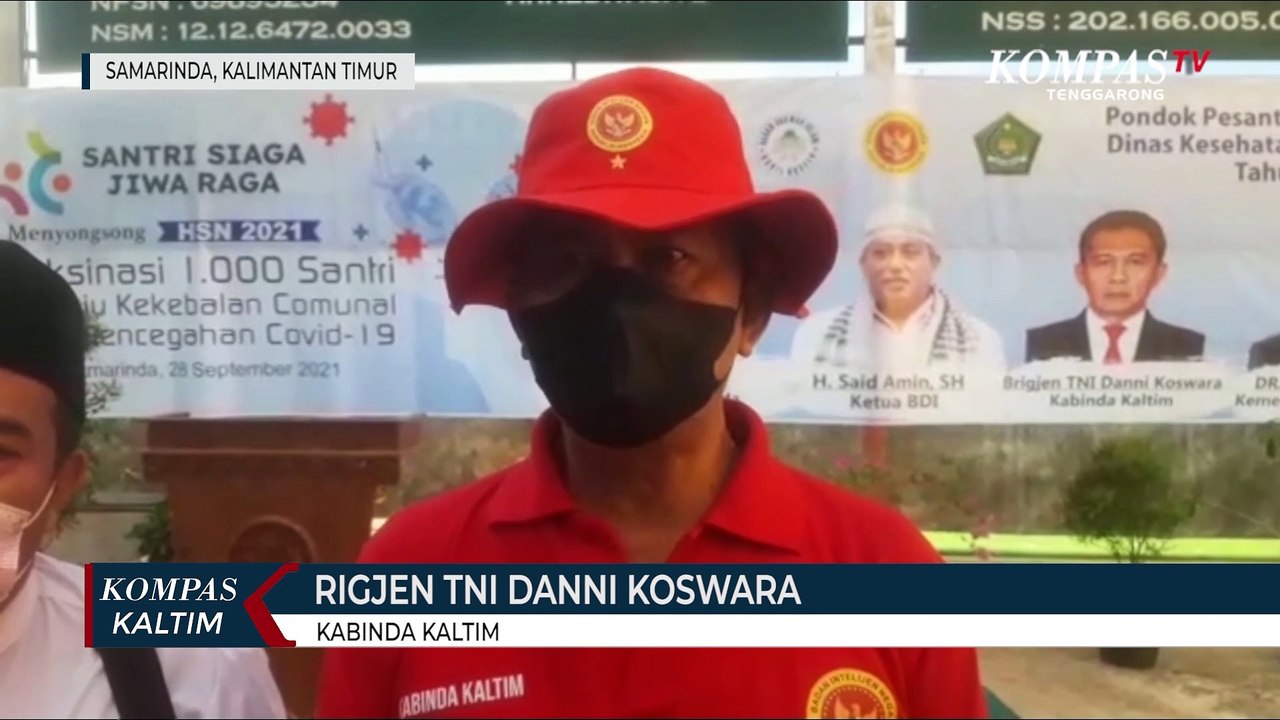 BIN Kaltim Gelar Vaksinasi Santri Ponpes