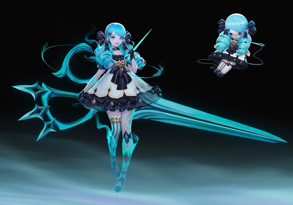 LoL: Cosplay de Gwen está pronto para cortar e recortar qualquer inimigo