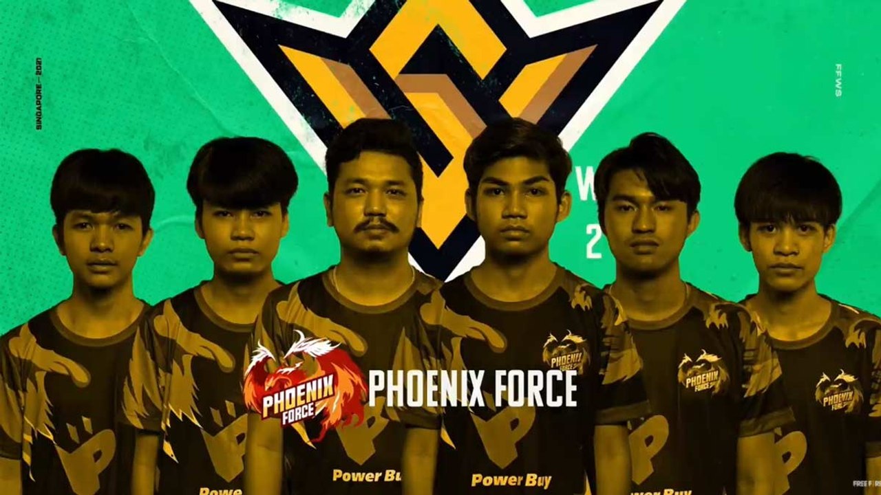 Mundial de Free Fire: Phoenix Force é campeã da FFWS 2021