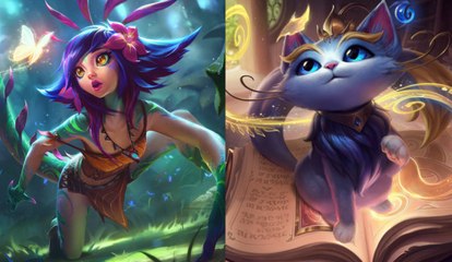 LoL: Fanart de híbrido entre Neeko e Yuumi é uma verdadeira anomalia
