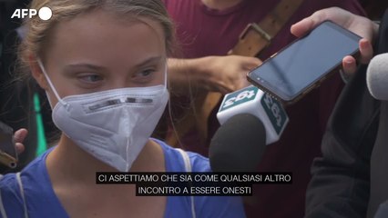 Youth4Climate, Greta Thunberg a Milano: "Mi aspetto tante parole"