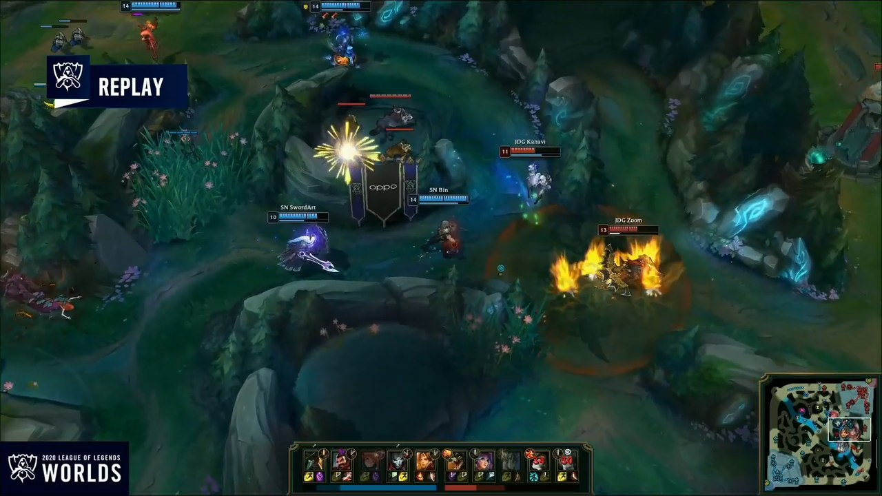 LoL – Worlds 2020: La jugada cerebro galaxia que demuestra que China es el rival a batir