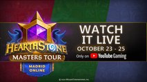 Hearthstone Masters Tour Madrid: Formato y fechas del último torneo Masters Tour