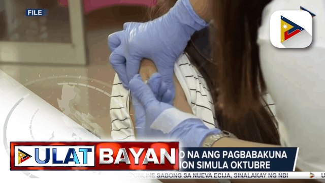 Pres. Duterte, aprubado na ang pagbabakuna sa general population simula Oktubre; MMDA Chair Abalos, umaasang ibababa sa Alert Level 3 ang NCR sa Oktubre