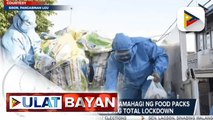 Sison, Pangasinan LGU, namahagi ng food packs sa mga apektado ng total lockdown; Bakunahan sa San Isidro Village, Virac, Catanduanes, dinagsa