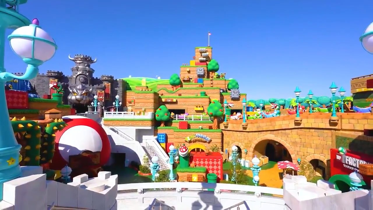 Super Nintendo World, el parque de atracciones de Nintendo, abrirá sus puertas en febrero de 2021
