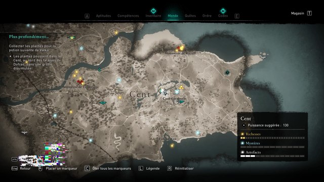Assassin's Creed Valhalla: Ubicación de todos los artefactos en Cent