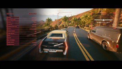 Cyberpunk 2077: Todos sus vehículos - coches, motos... La lista completa