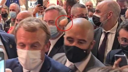Fransa Cumhurbaşkanı Macron'a yumurta atan 19 yaşındaki genç akıl hastanesine kaldırıldı