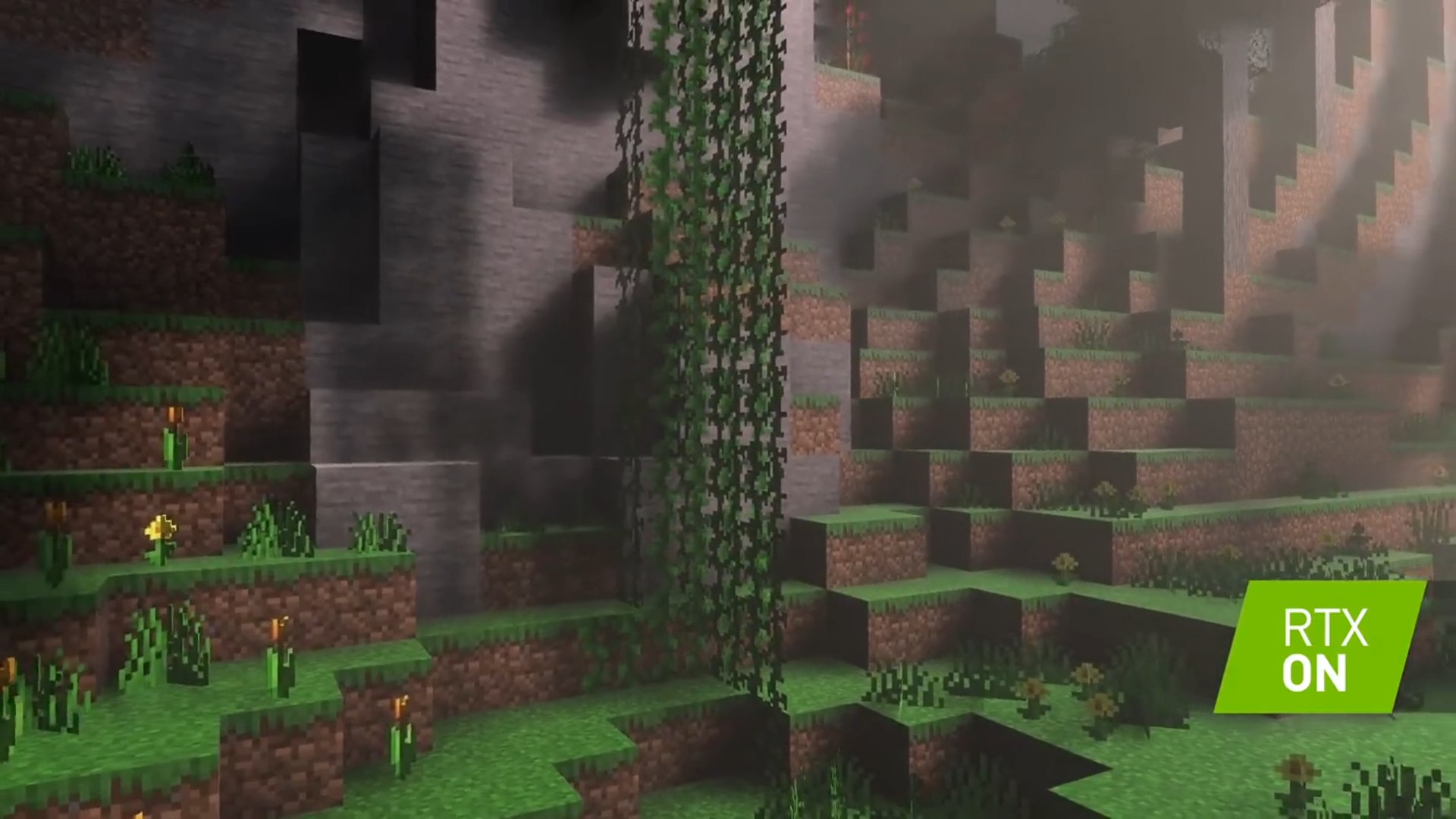 Minecraft with RTX  Official GeForce RTX Ray Tracing with HD Textures  Reveal Trailer 