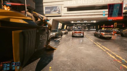 Cyberpunk 2077: Night City se vuelve loca con este bug que hace volar coches y explota cabezas