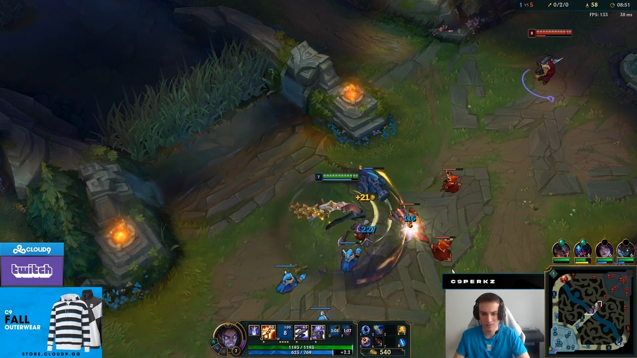 LoL: Perkz, obligado a dejar su streaming a med...