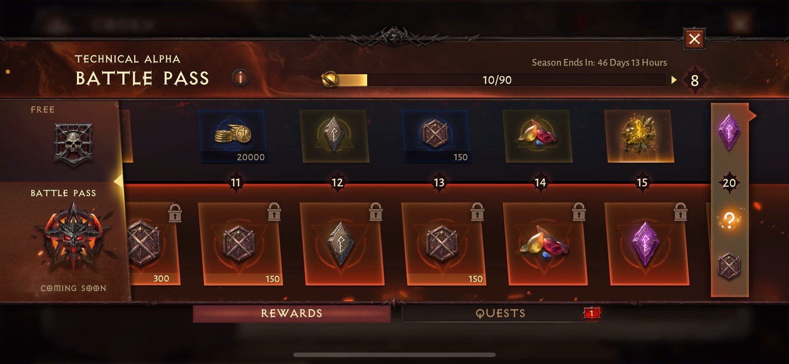 Diablo Immortal: Así es su Pase de batalla y las recompensas del free-to-play para móviles de Diablo