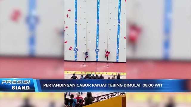 PRESISI Update Spesial PON XX Papua : Kualifikasi Cabang Olahraga Panjat Tebing PON XX Papua 2021