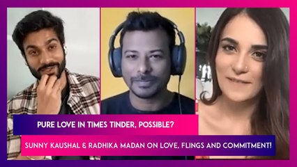 Shiddat Couple Sunny Kaushal And Radhika Madan: Pure Love Is All About Commitment!