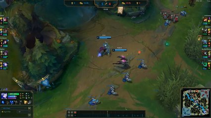 LoL: Conseguir una baja sin hacer daño es posible, y esta jugada te lo demuestra