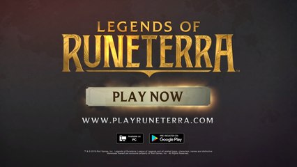 LoL Legends of Runeterra Open Beta Trailer