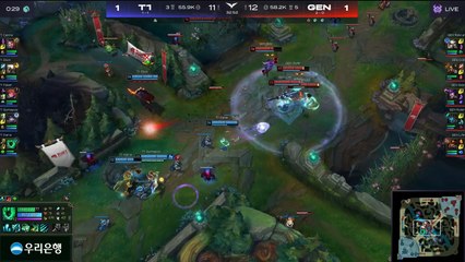 LoL: T1 se complica la vida en el inicio de LCK y vuelve a caer por la mínima ante Gen.G