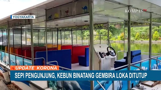 Sepi Pengunjung, Kebun Binatang Gembira Loka Ditutup