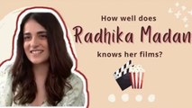 How Well Does Radhika Madan Knows Her Films? | Exclusive Interview | SpotboyE