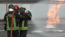 Trieste - Vigili del Fuoco, interventi su autocisterne a gas naturale liquefatto (28.09.21)