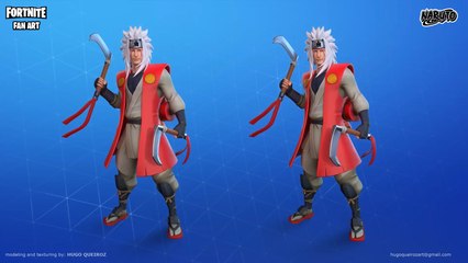 Fortnite: Así sería el maestro de Naruto en el juego. ¡Un artista acaba de pasar por encima a Epic!