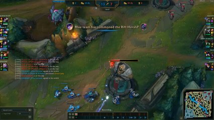 LoL: Los jugadores están abusando de un fallo del Heraldo que rompe el juego, y necesita solucion ya