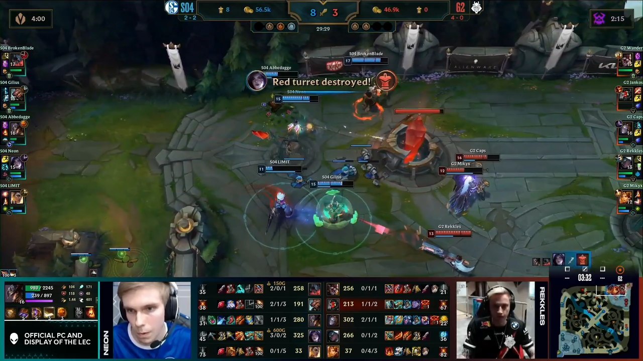 LoL: G2 Esports ya sabe lo que es perder por culpa de la primera gran sorpresa de esta LEC