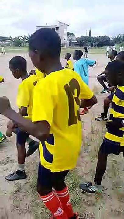 Échauffement des U12
