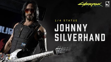 Cyberpunk 2077 official Johnny Silverhand statue on sale at $849