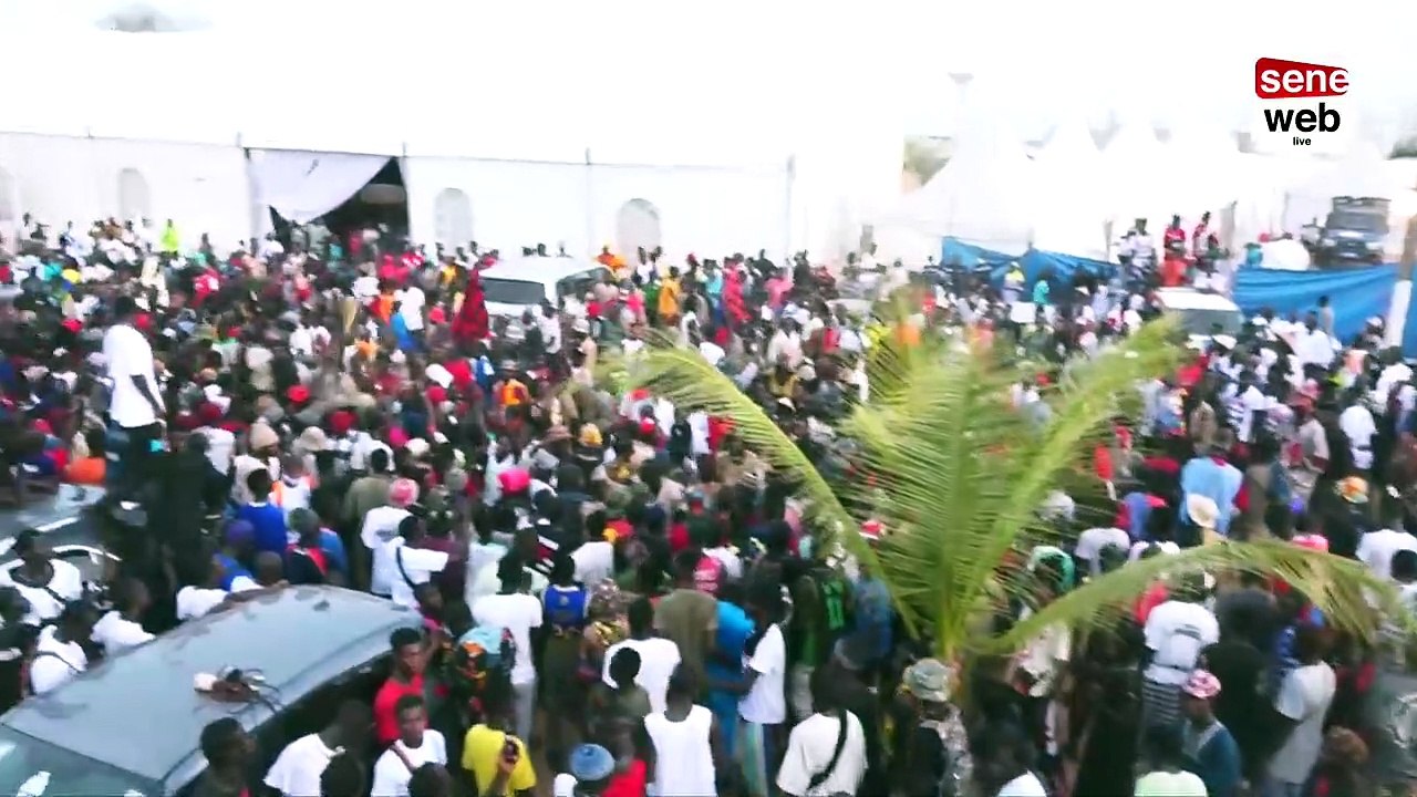 Magal 2021_ Borom Darou très ému face à ses talibés, ambiance, Mbegté au Takussane Chicory