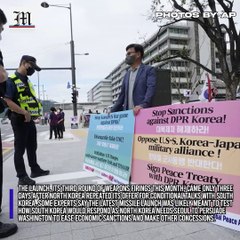 North Korea launches missile as diplomat decries US policy