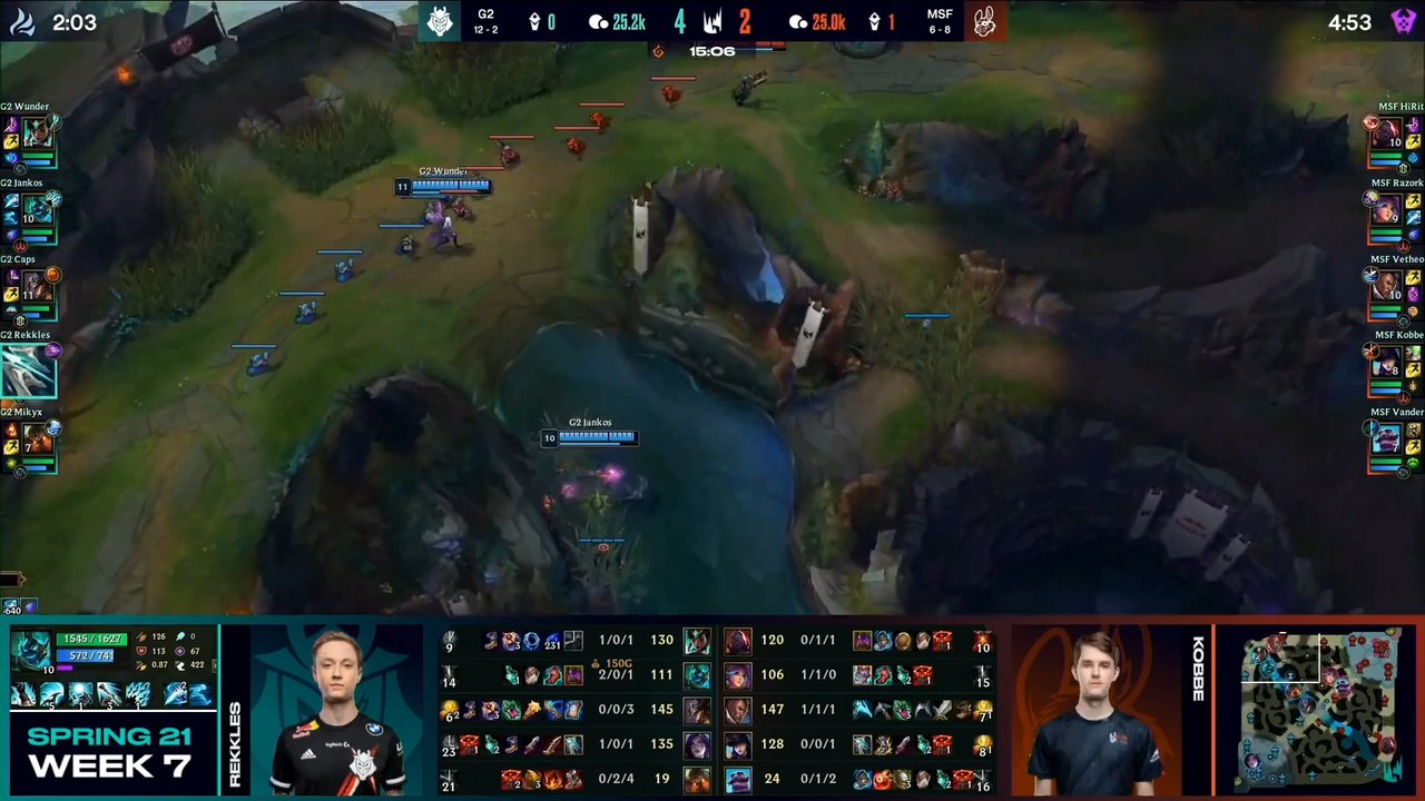 LoL: Las dos jugadas clave de G2 Esports que hacen que ganar parezca fácil y explican su liderato